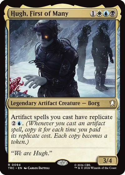 Hugh, First of Many card art
