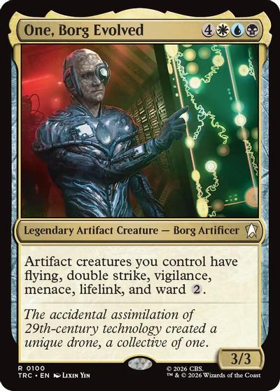 One, Borg Evolved card art