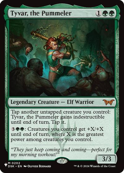 Tyvar, the Pummeler card art