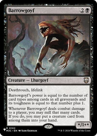 Barrowgoyf card art