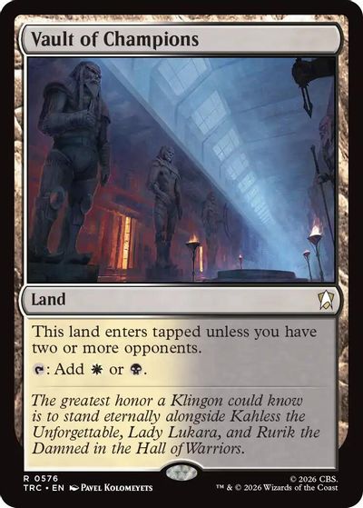 Vault of Champions card art