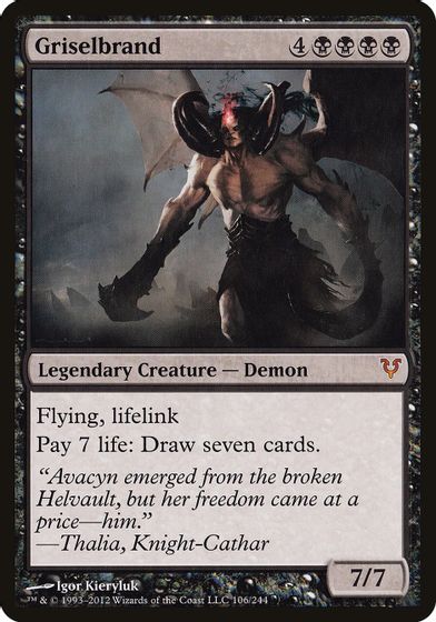 Griselbrand (Avacyn Restored) card art