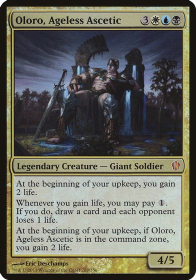 Oloro, Ageless Ascetic (Commander 2013) card art