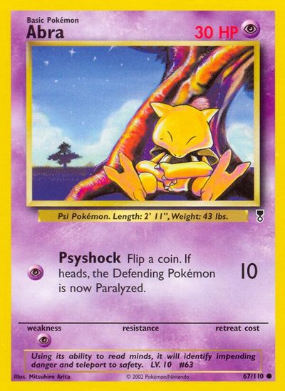 Abra card art