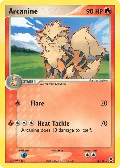 Arcanine card art