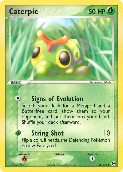 Caterpie card art