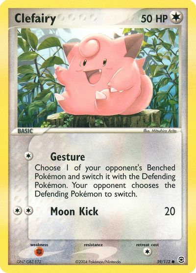 Clefairy card art