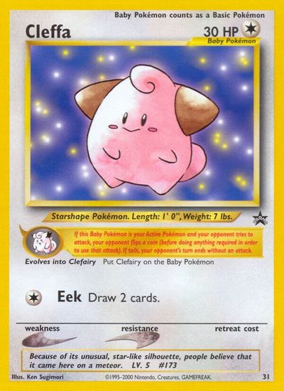 Cleffa card art