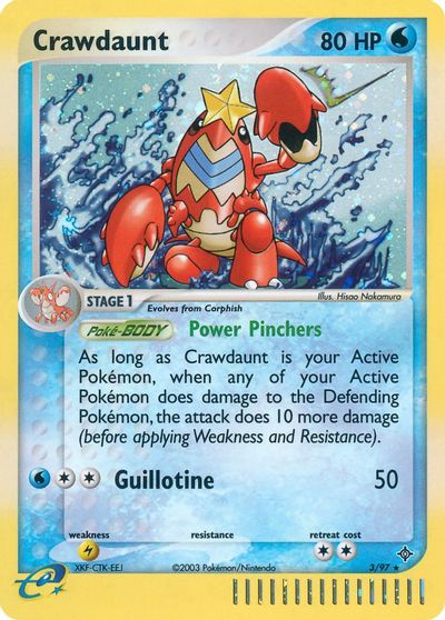 Crawdaunt - 3/97 card art