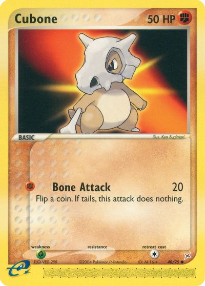 Cubone card art