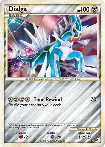 Dialga (Shiny) card art
