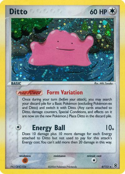 Ditto card art