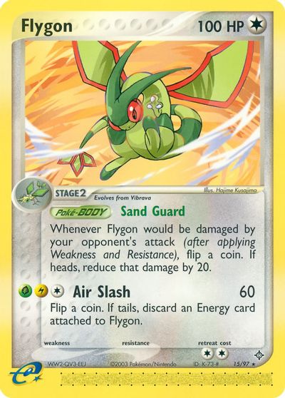 Flygon - 15/97 card art