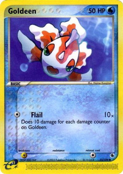 Goldeen card art