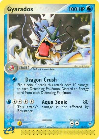 Gyarados card art