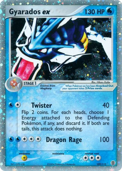 Gyarados ex card art