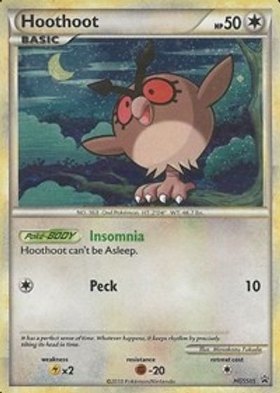 Hoothoot - HGSS05 card art