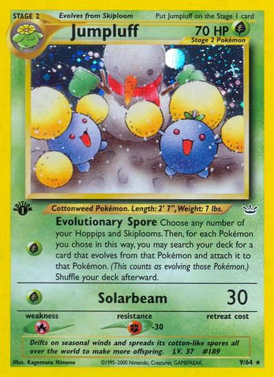 Jumpluff card art