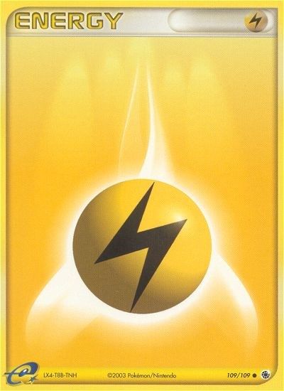 Lightning Energy card art
