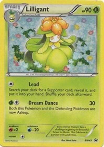 Lilligant - BW49 card art