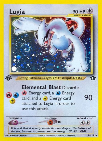 Lugia card art