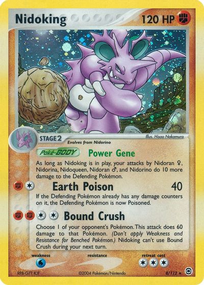 Nidoking card art