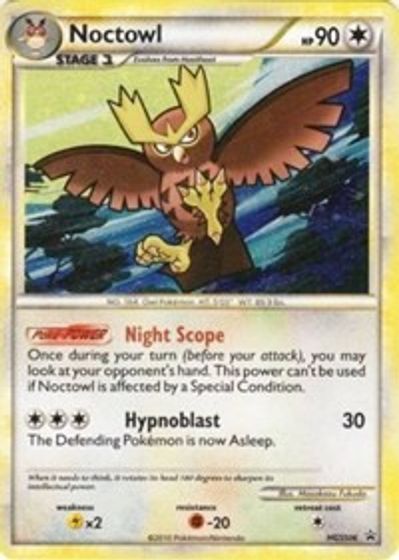 Noctowl - HGSS06 card art