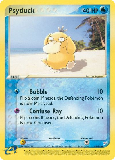 Psyduck card art