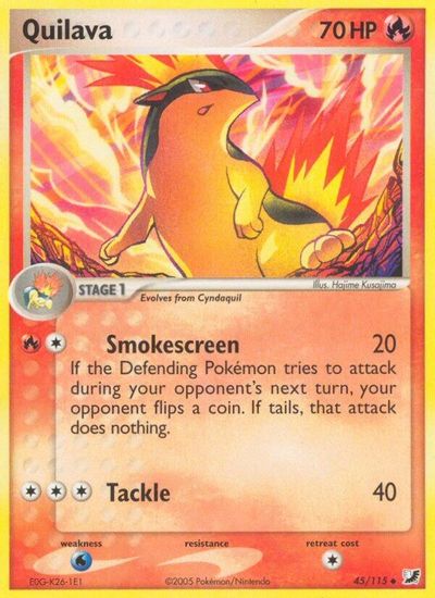 Quilava card art