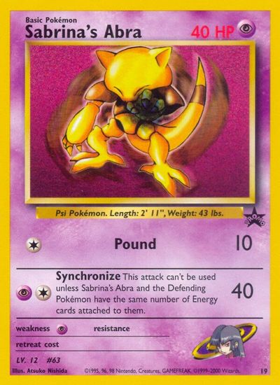 Sabrina's Abra card art