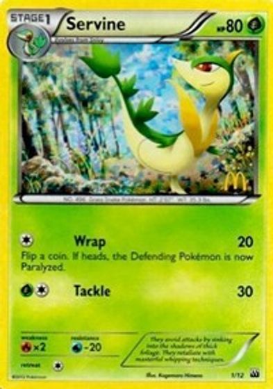 Servine - 1/12 card art