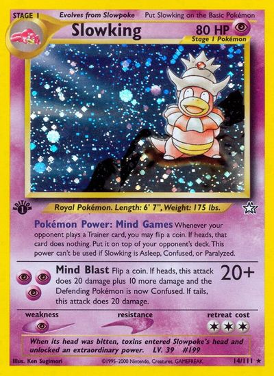 Slowking card art