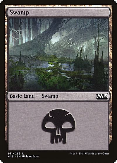 Swamp (261) card art