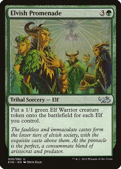 Elvish Promenade card art