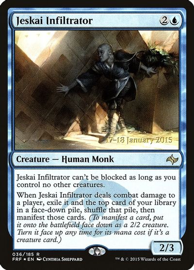 Jeskai Infiltrator card art
