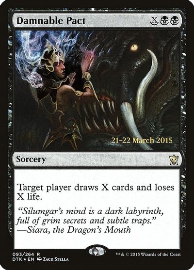 Damnable Pact card art